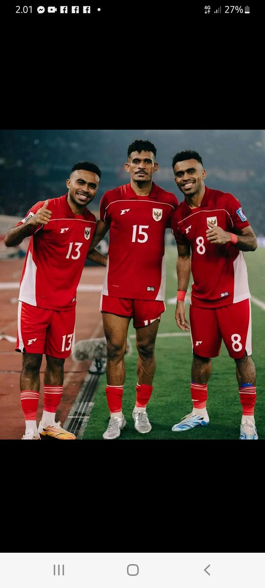 Dari Papua untuk Indonesia (Kakak Ricky, Yakob, dan Yance) 🇮🇩🔥

#KitaGaruda
#TimnasIndonesia🇮🇩