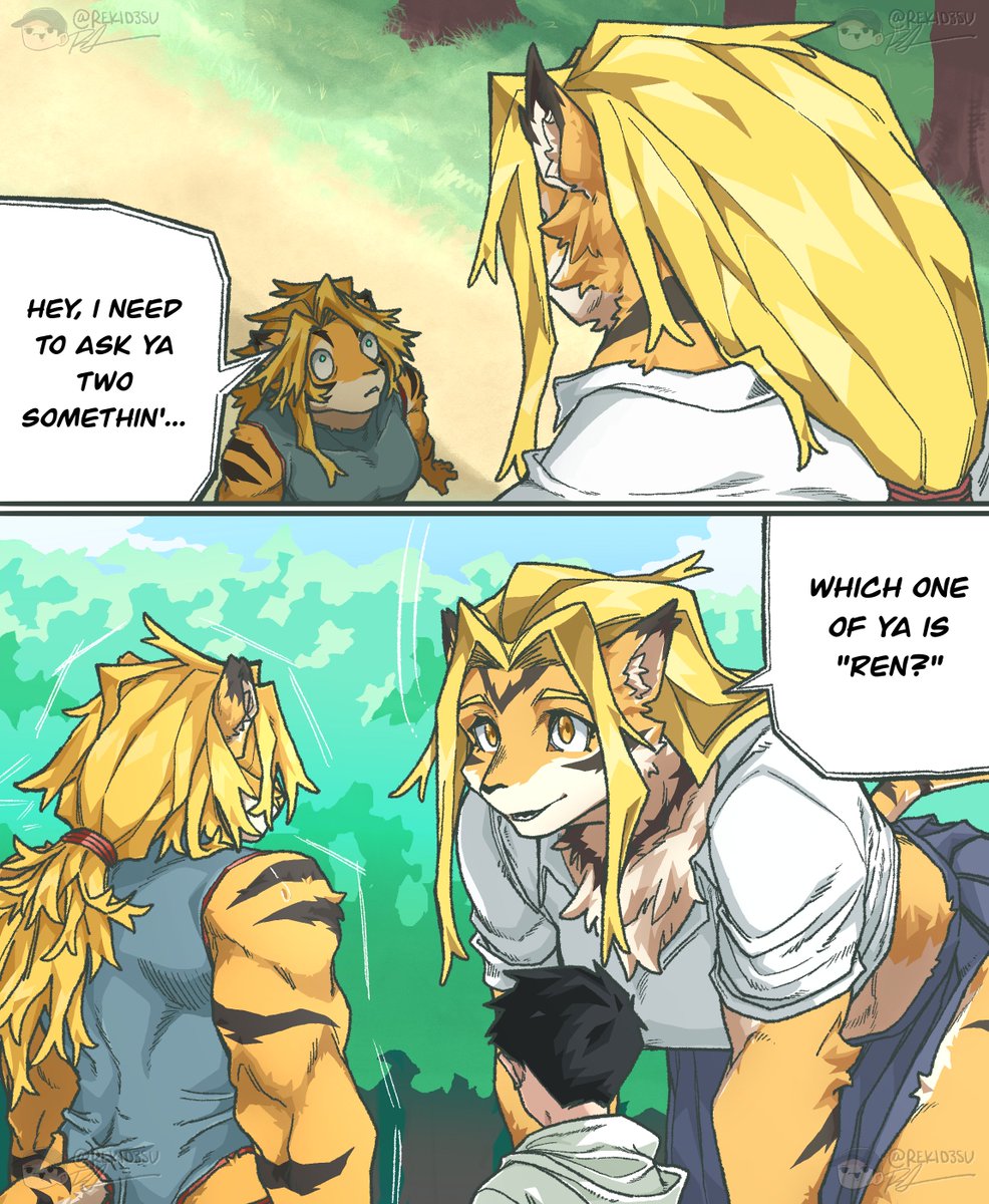 Comic: Collab! (3/12)
Collab with <a href="/Momobo0045/">Momobo</a>

Read the rest now via pinned tweet!