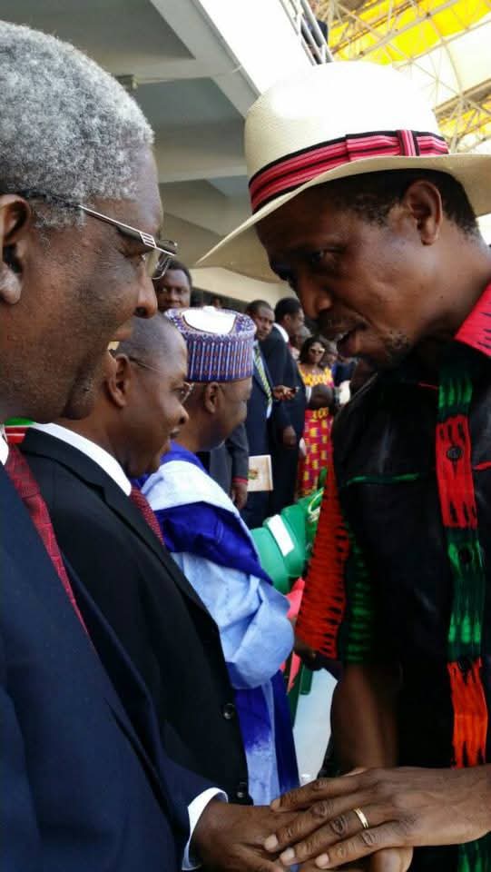We join the family of Hon. Edgar Chagwa Lungu (right, below), and the people of #Zambia, in mourning the passing, on 5 June 2025, of the Sixth President of the Republic of #Zambia. May his Soul Rest in Everlasting Peace.
Picture: 50th Anniversary of the Independence of #Zambia.