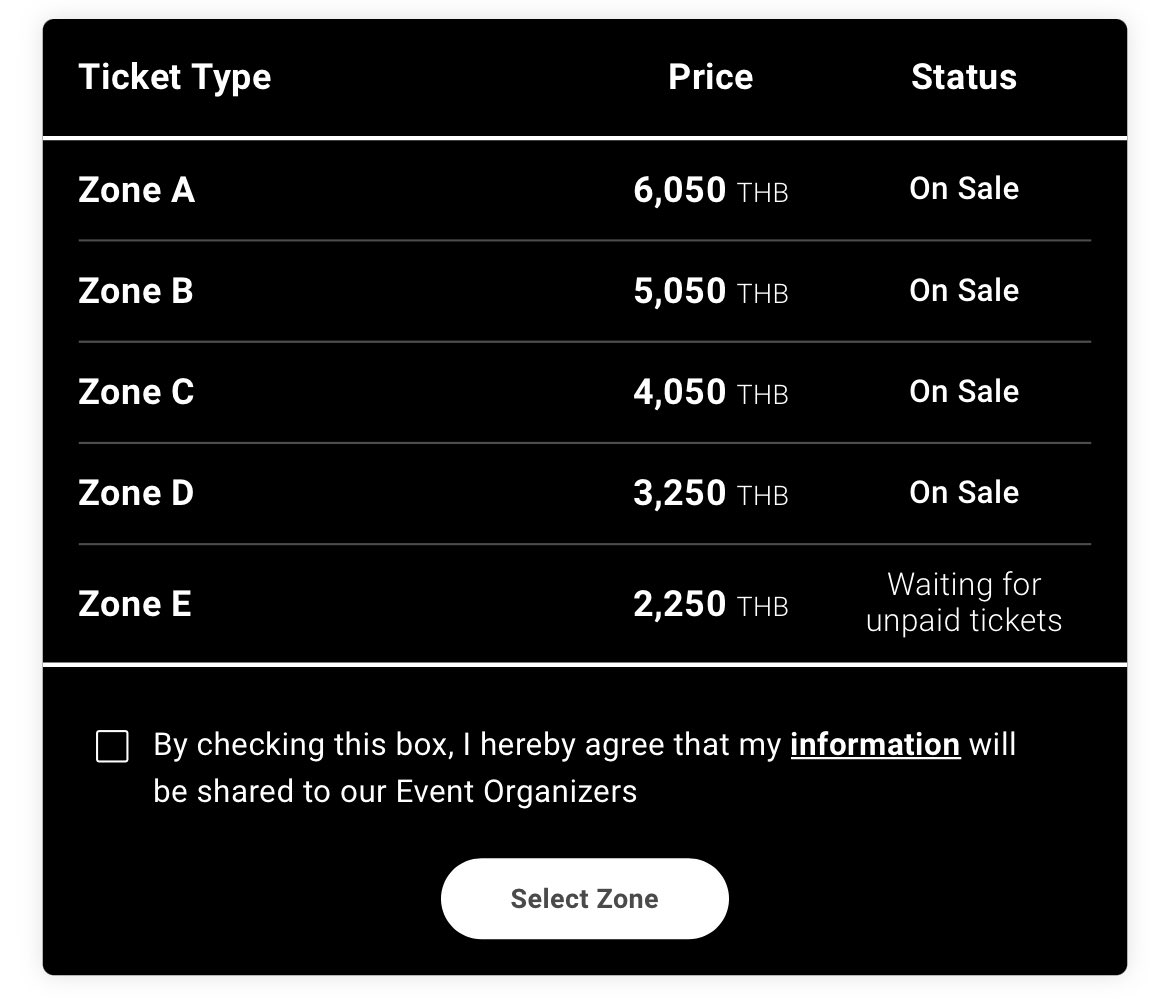 ‼️ทุกคนโปรดระวังมิจฉาชีพนะคะ‼️

ซื้อ-ขายแบบระมัดระวัง เสิร์ชชื่อ ส่องแอคก่อนทำการโอน เพื่อป้องกันไม่ให้โดนโกงนะคะ

⭐️ ขณะนี้ยังมีบัตรพร้อมจำหน่ายในระบบเกือบทุกโซน สามารถเข้าไปกดซื้อได้ด้วยตัวเองนะคะ ⭐️

#Re_DOHYUN_in_BKK
#LeeDoHyun #อีโดฮยอน