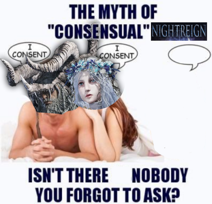 whydrene's tweet photo. trying to play nightreign when you only have one friend to play with https://t.co/mkC1MNaTKS