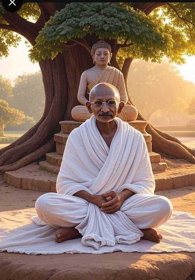 RebornManish's tweet image. बोधगया में बोधिवृक्ष है। 

किसी ने पूछा- क्या यह वही बोधिवृक्ष है?? जिसके नीचे बैठकर सिद्धार्थ बुद्ध हुए थे?&quot;

उत्तर कठिन है। 
●●
ऑरिजिनल है, और नही भी।

मूल बोधिवृक्ष तो कब का गल गया। खत्म हो गया। पर शाखाएं, जो दुनिया के कोने कोने में ले जाकर लगाई गई थी, नई पौध वहां से लाकर…