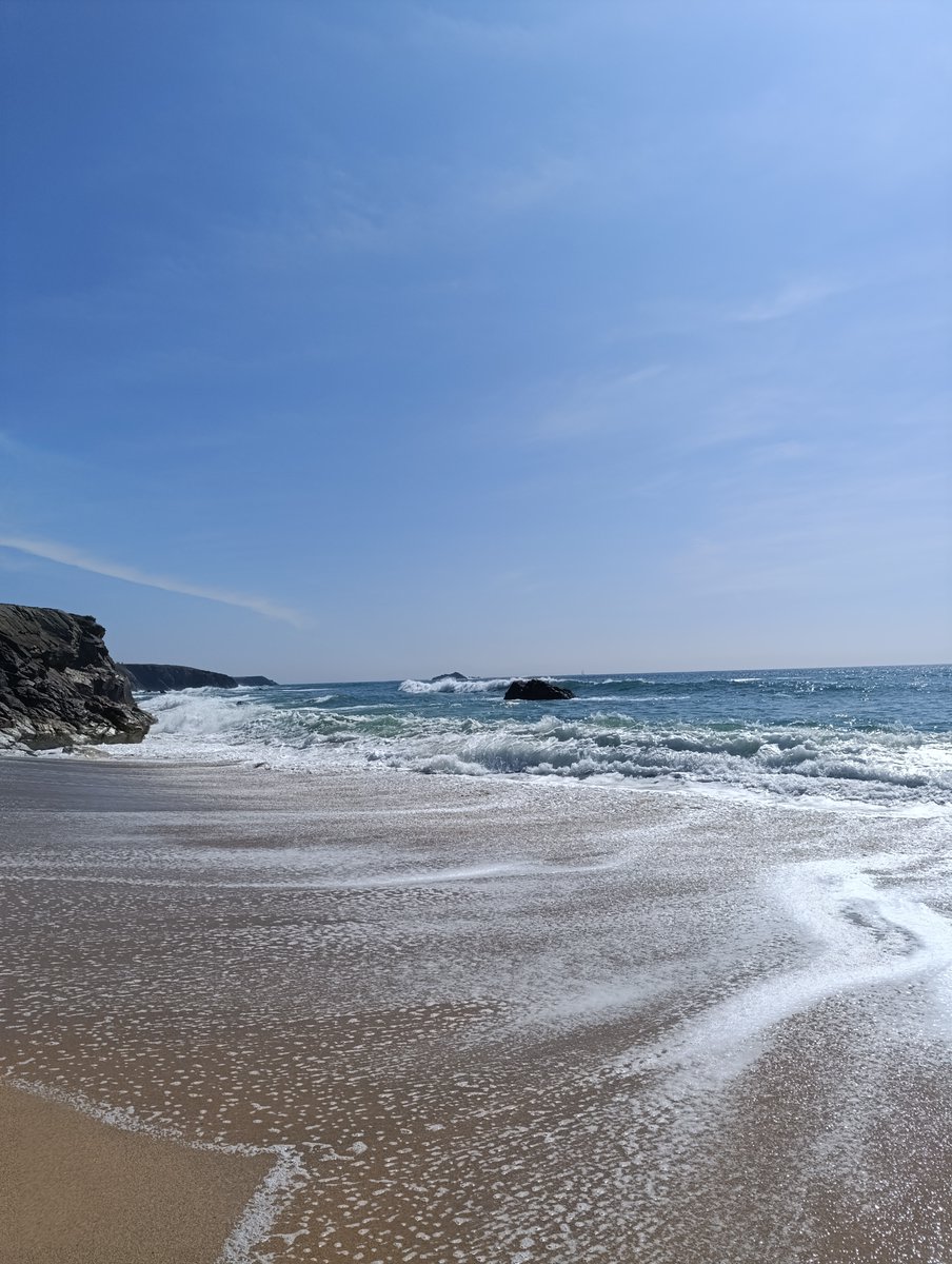 Superbe vue sur la Côte Sauvage de la Presqu'île de Quiberon par M. Fulgliu #Morbihan #Bretagne #BaladeSympa #MagnifiqueFrance