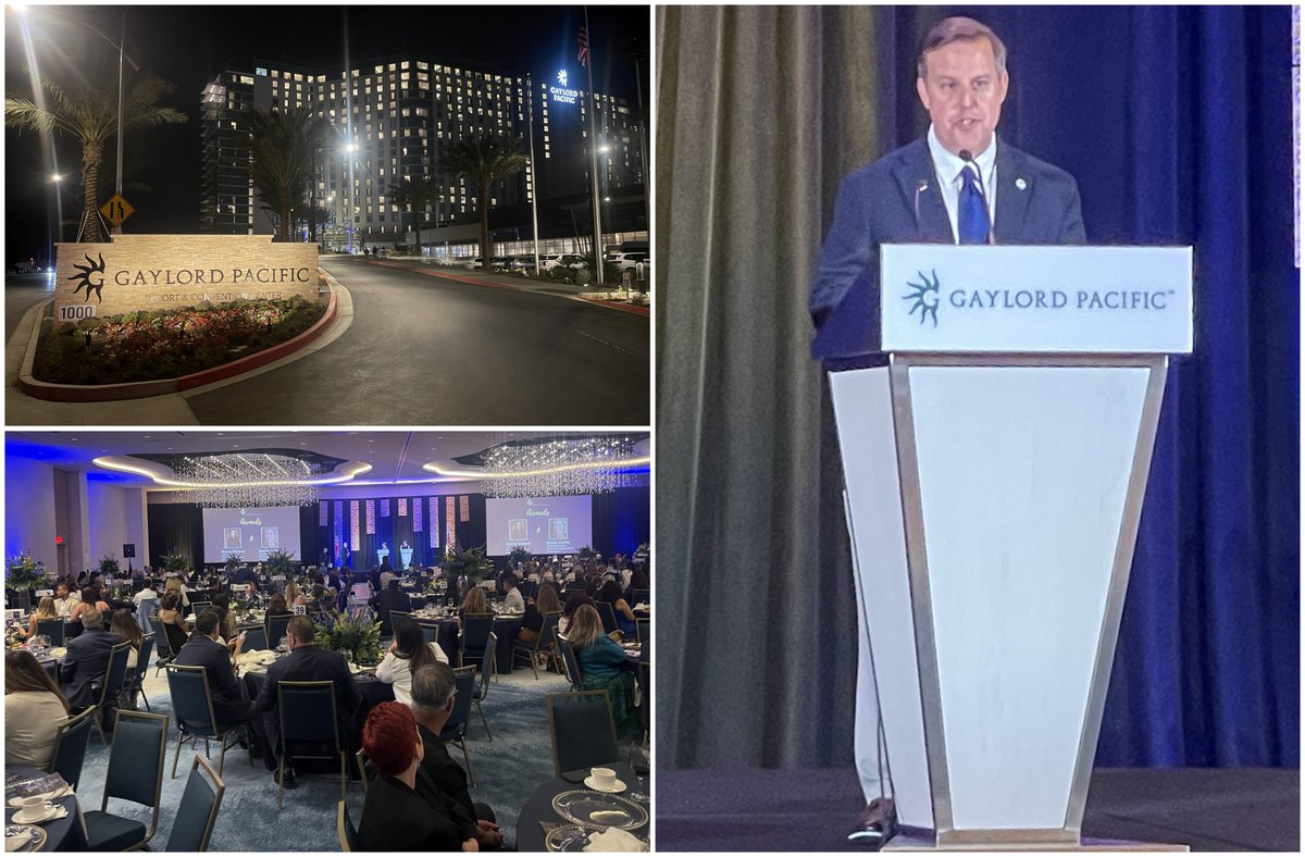 Great Chula Vista Chamber of Commerce installation dinner tonight at the stunning #GaylordPacific Resort!