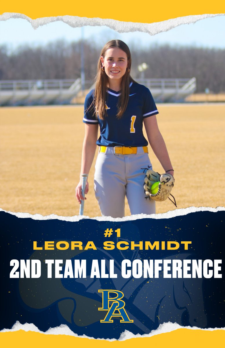 Shout out to our all conference softball performers this season! 

Honorable Mention also awarded to Lila Mason!