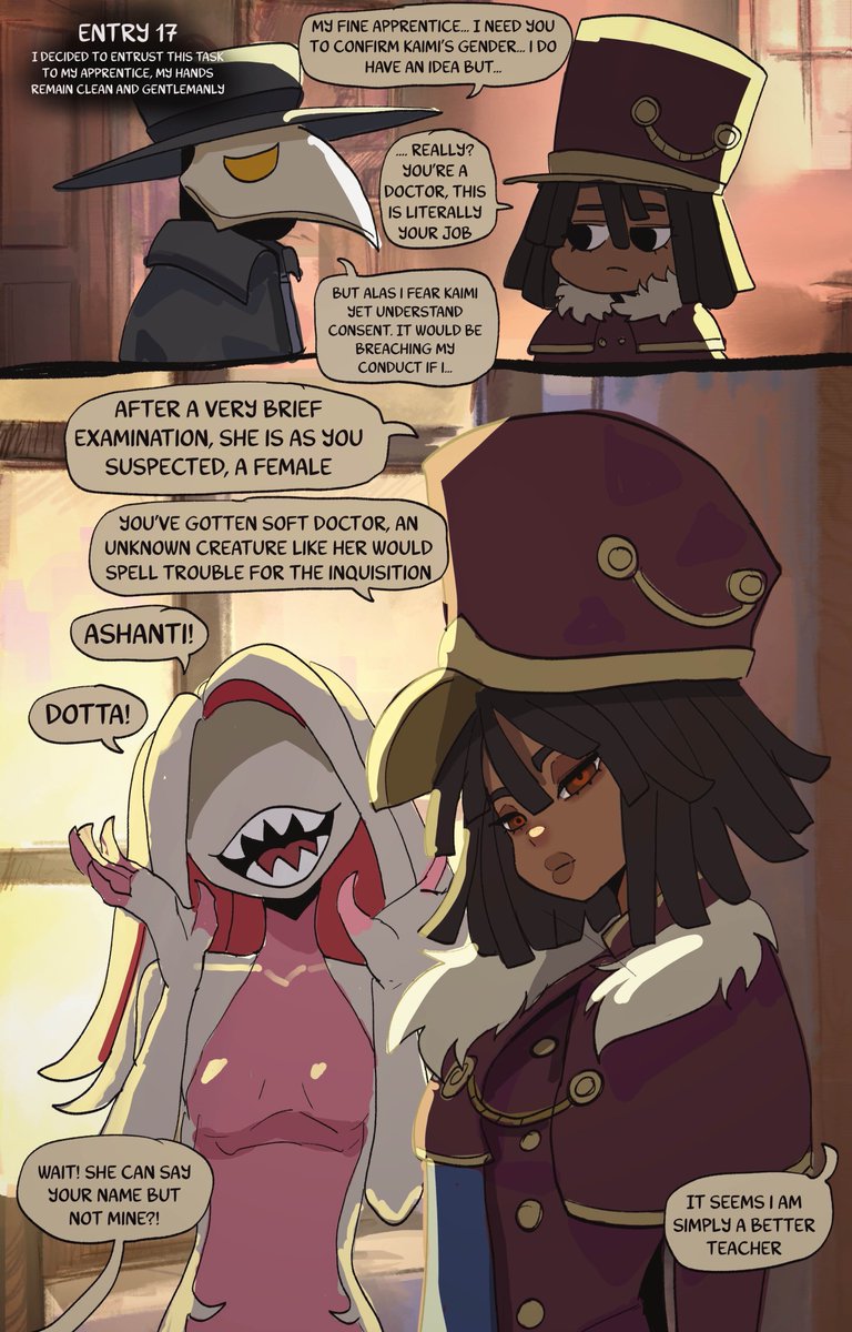 basedbinkie's tweet photo. Chimera (Part 2)