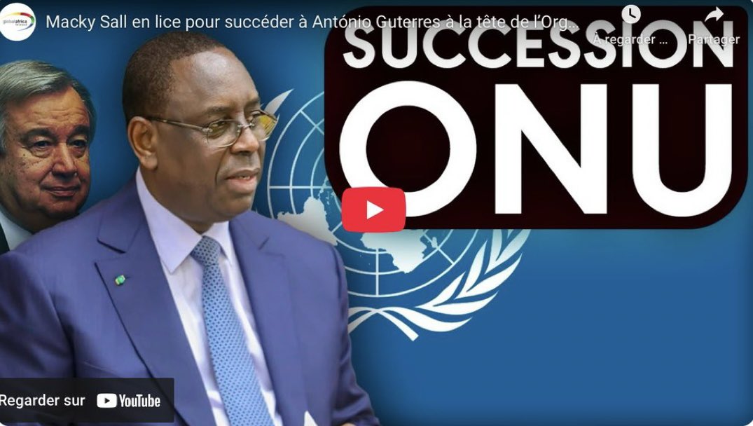 Amb. Jean-Paul Carteron ♦️ (@ambjpcarteron) on Twitter photo Au delà de son immense expérience des affaires internationales, du respect unanime dont il est entouré et de la nécessité de renforcer la partition de l’#Afrique dans le concert du monde, le Président <a href="/Macky_Sall/">Macky Sall</a> sera le premier Secrétaire Général des #NationsUnies Au delà de son immense expérience des affaires internationales, du respect unanime dont il est entouré et de la nécessité de renforcer la partition de l’#Afrique dans le concert du monde, le Président <a href="/Macky_Sall/">Macky Sall</a> sera le premier Secrétaire Général des #NationsUnies
