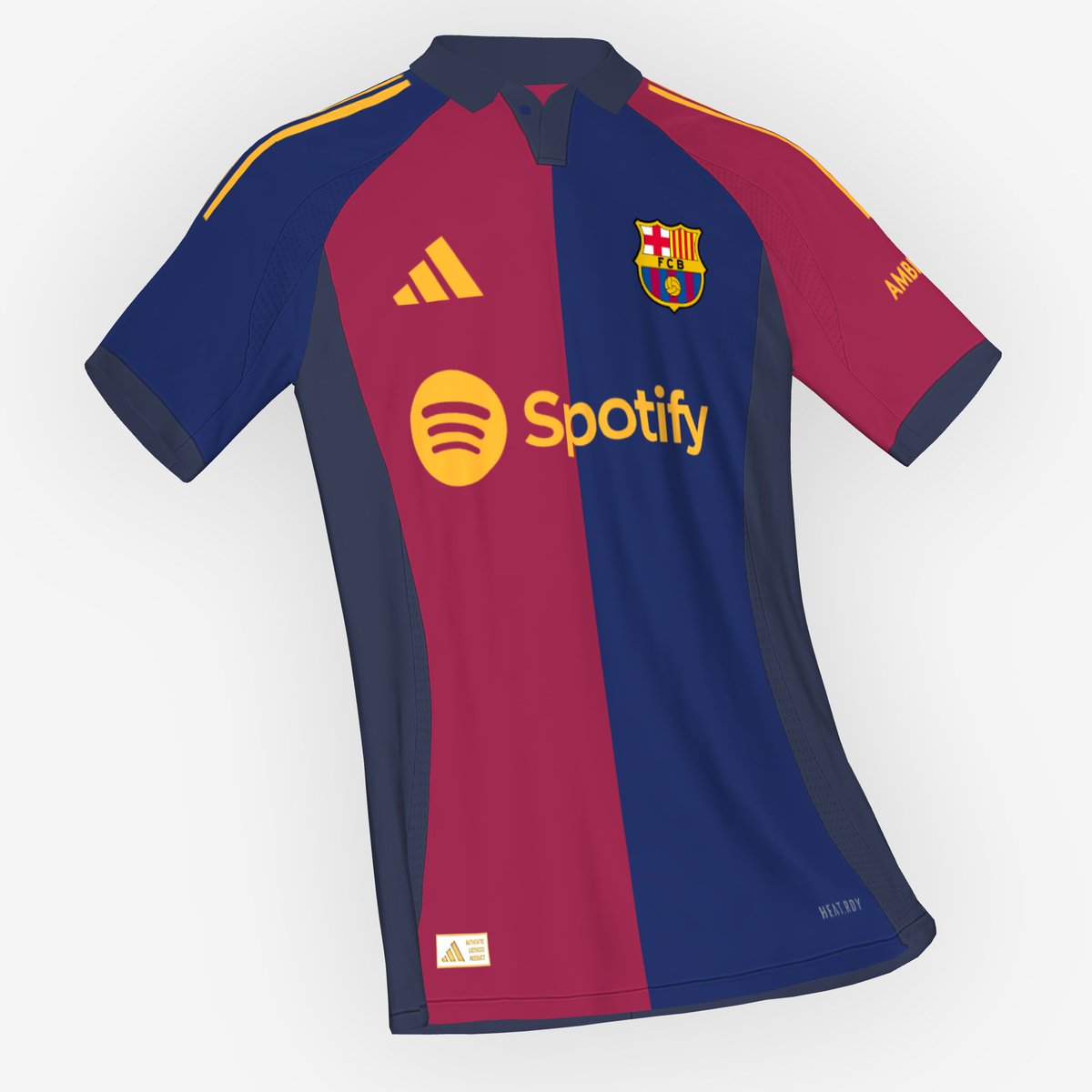 bhaskarasatrya's tweet image. Adidas FC Barcelona Fantasy Kit Season 24/25 (Home, Away, Third, and GK Kit) #FIFAKitCreator