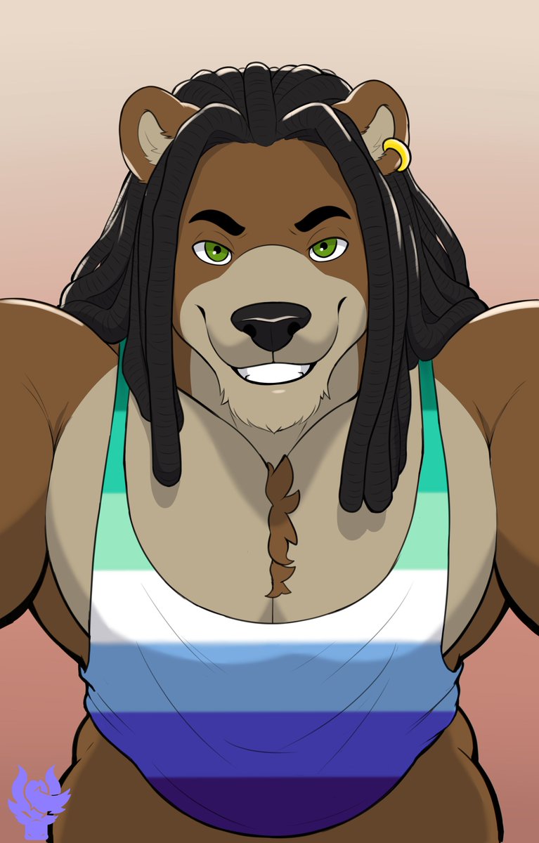 DrawingDragonAD's tweet photo. Showing off your PRIDE 🌈🐻

Artwork for my amazing partner @Eerexeqwtrg1 https://t.co/XbGt8Ooy1C