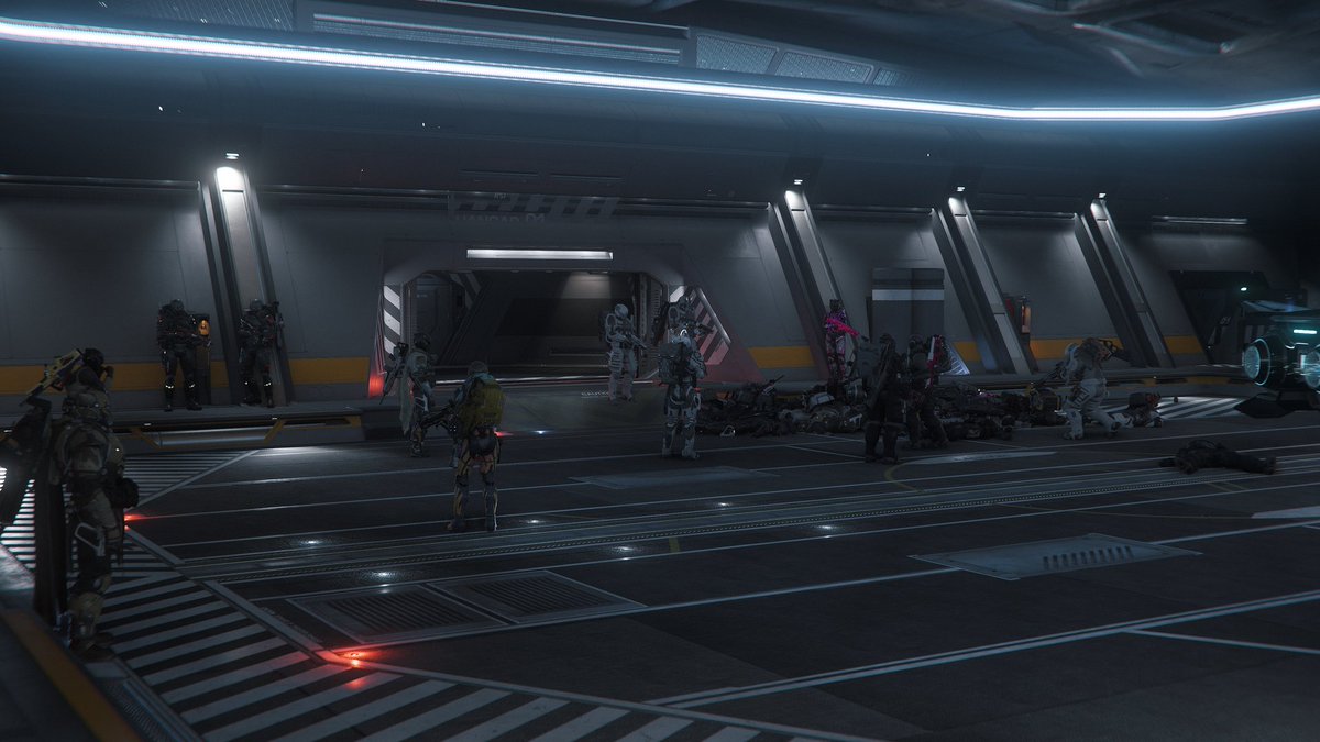 Virtanen_Int's tweet photo. Solid work crew. We may be a logistics org but our five folks tonight held our own in a firefight that lasted over an hour through the platforms of Crusader to deep space on our client's Polaris.

#StarCitizen #VGAL https://t.co/ATEMxN2j57