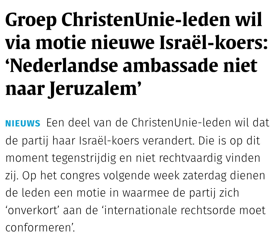 Hallo @Christenunie... ga vooral deze koers volgen. Dan wordt het... 
3
2
1
exit.