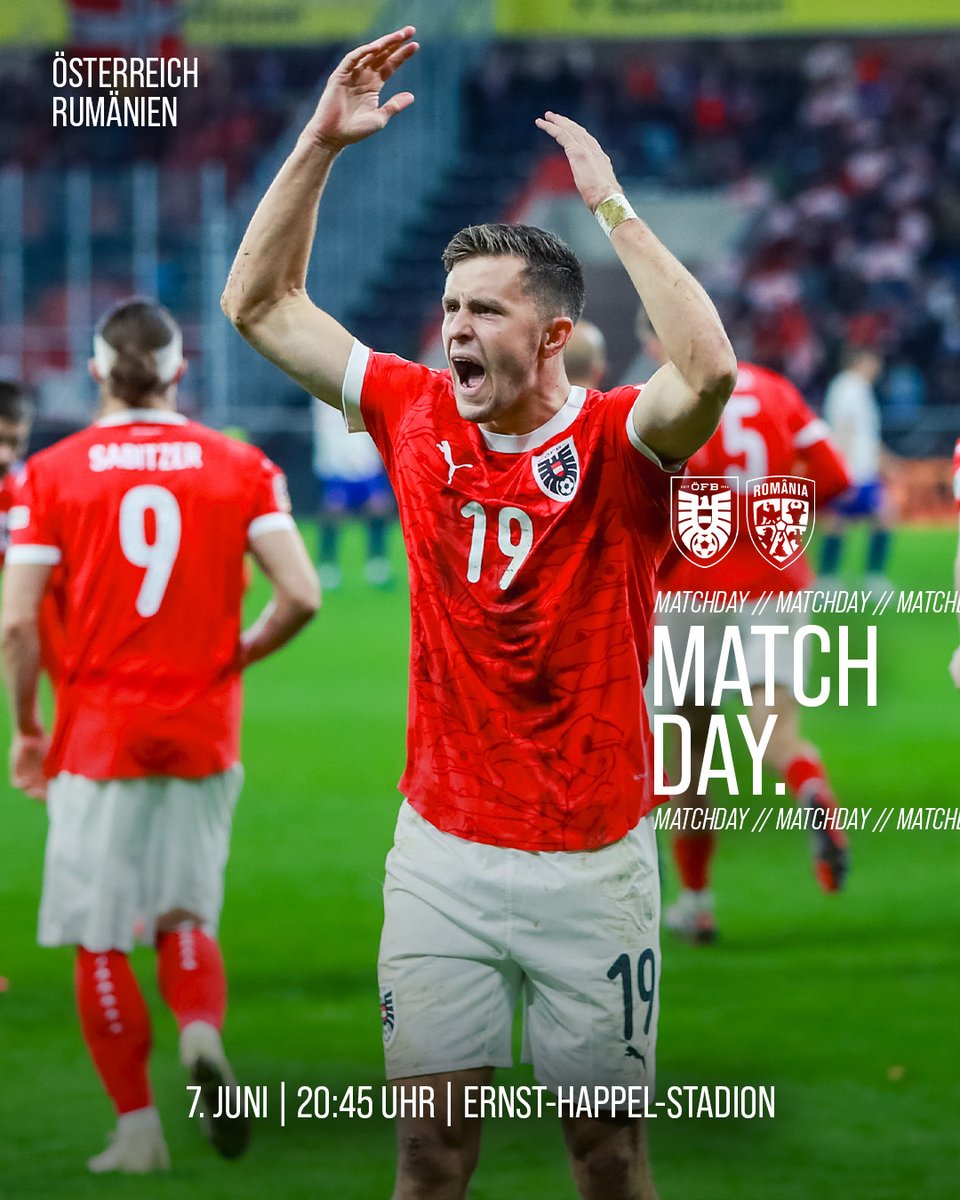 𝐌𝐀𝐓𝐂𝐇𝐃𝐀𝐘! 💥 Auf in die WM-Quali! 🇦🇹🌎 #GemeinsamÖSTERREICH