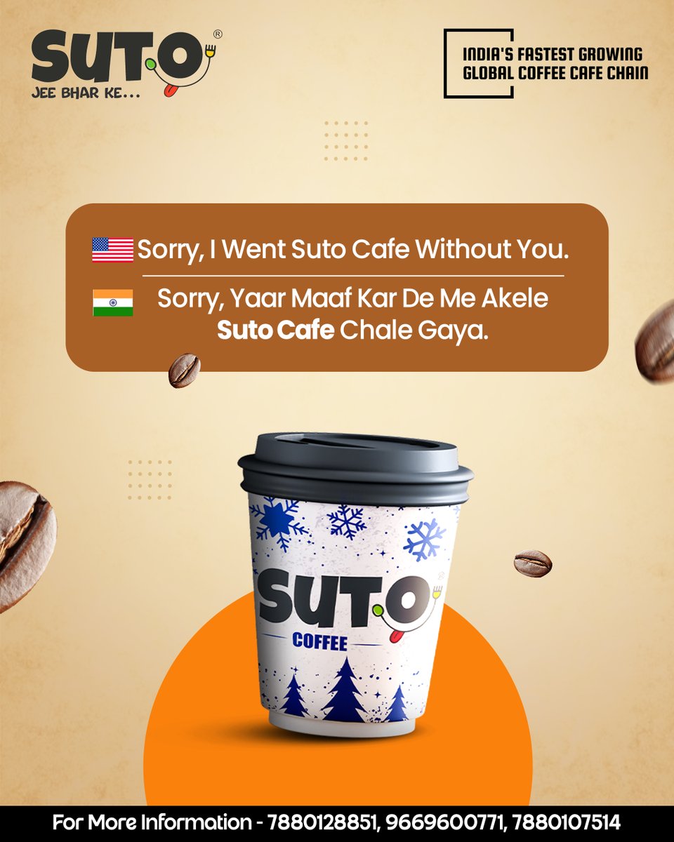CafeSutoGlobal's tweet photo. Just Indian things!😅
-
Follow @sutocafeglobal for more updates 
-
-
-
-
#sutocafeglobal #sutocafe #coffeeculture #coffeerevolution #coffee #burger #sandwich #coffeelover #coffeeculture #sutocoffee #indians #indvsus #memes https://t.co/3BbZBNNDk6