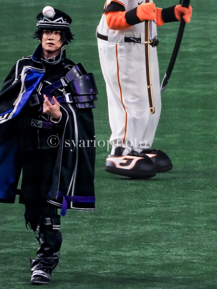 2025/6/6 
ミュージカル『刀剣乱舞』×読売ジャイアンツ コラボナイター

水心子正秀役 小西成弥さん

#刀剣乱舞 #刀ミュ #ジャイアンツ #東京ドーム #水心子正秀 #小西成弥