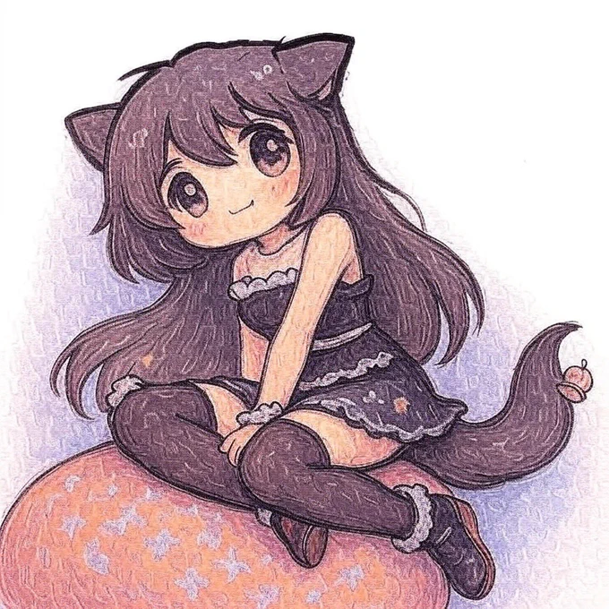 こんにちは 塩にゃん娘が遊びにきましたー