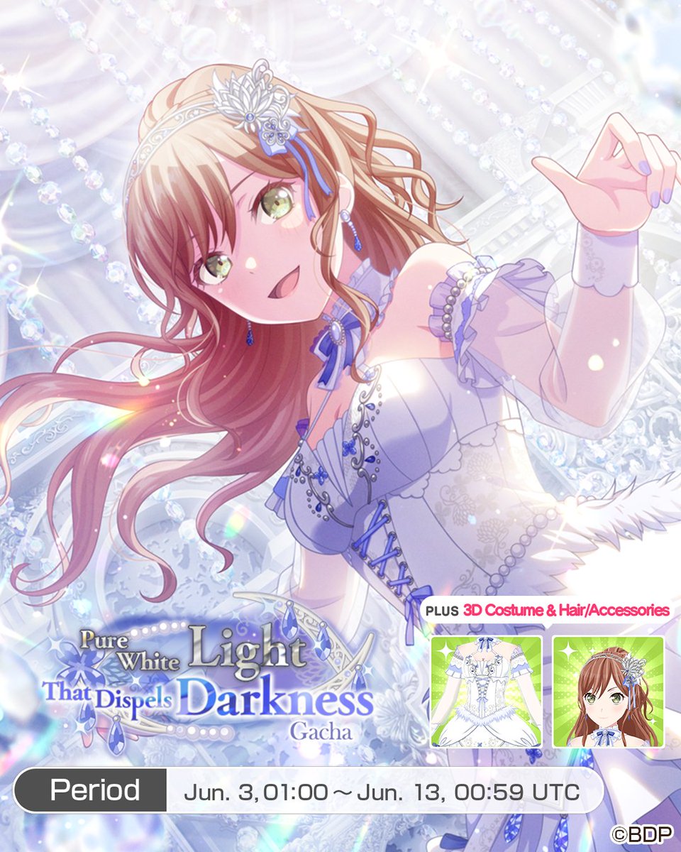 Introducing New ★5 Lisa from "Pure White Light That Dispels Darkness Gacha"!✨

"…Yeah. I love it."

The new ★5 member also comes with 3D Costume &amp; Hair/Accessories🎶

Download Now: app.adjust.com/phrk2t