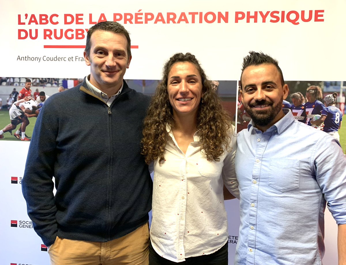 CoudercAntho's tweet image. 📢 Des interviews de Spécialistes du 7 ! Ravis d’avoir pu sortir L’ABC de la préparation physique du rugby à 7 avec @BrocherieF ! Dans cet ouvrage, dispo en QRCode, Fanny Horta, @JulienCandelon, David Courteix et @benjaminryan illustrent par leur propos chacun des chapitres ! 🙏