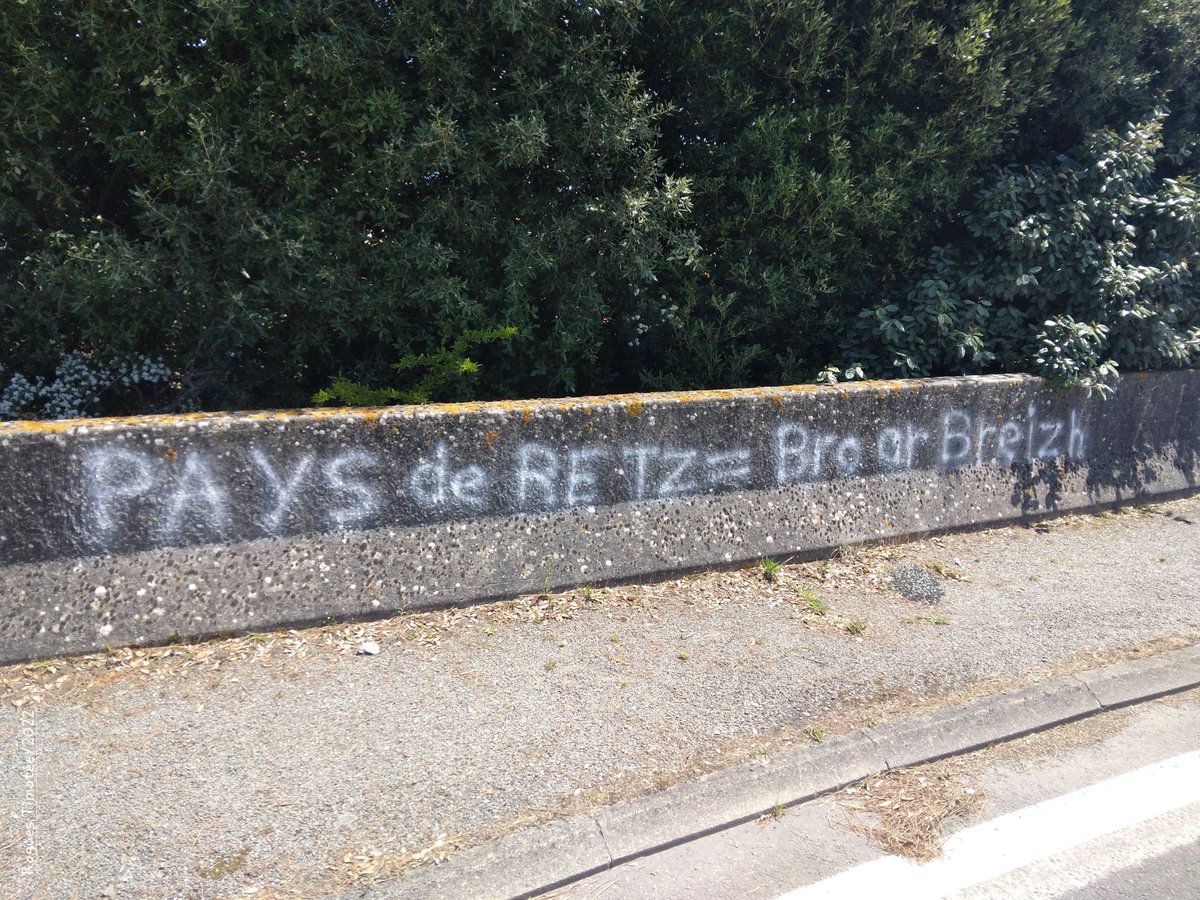 "Pays de Retz = Breizh " e-kichen St Père en Retz e 2022.
#44eBreizh #Réunification #Bretagne #Breizh #Retz #breizh5