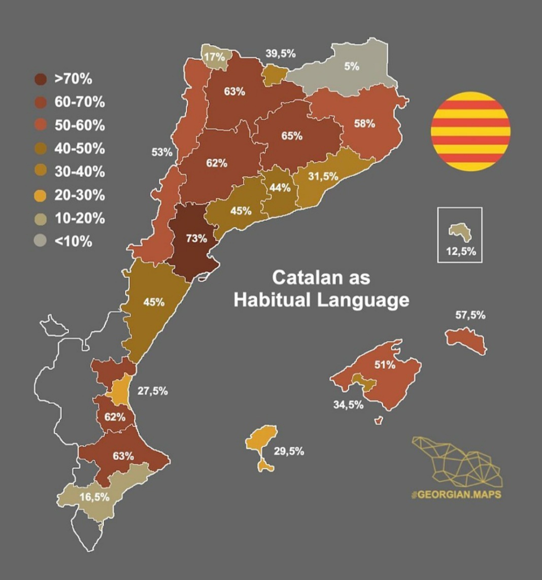 "Lengua común" i "lenguas particulares", tot i que "cooficiales". La diferència ja implica jerarquia. No només de llengües sinó de ciutadania. El mal és que això ho creuen tots els espanyolistes i tots els catalans que fan provincianisme amb la nació catalana. Llavors passa 👇