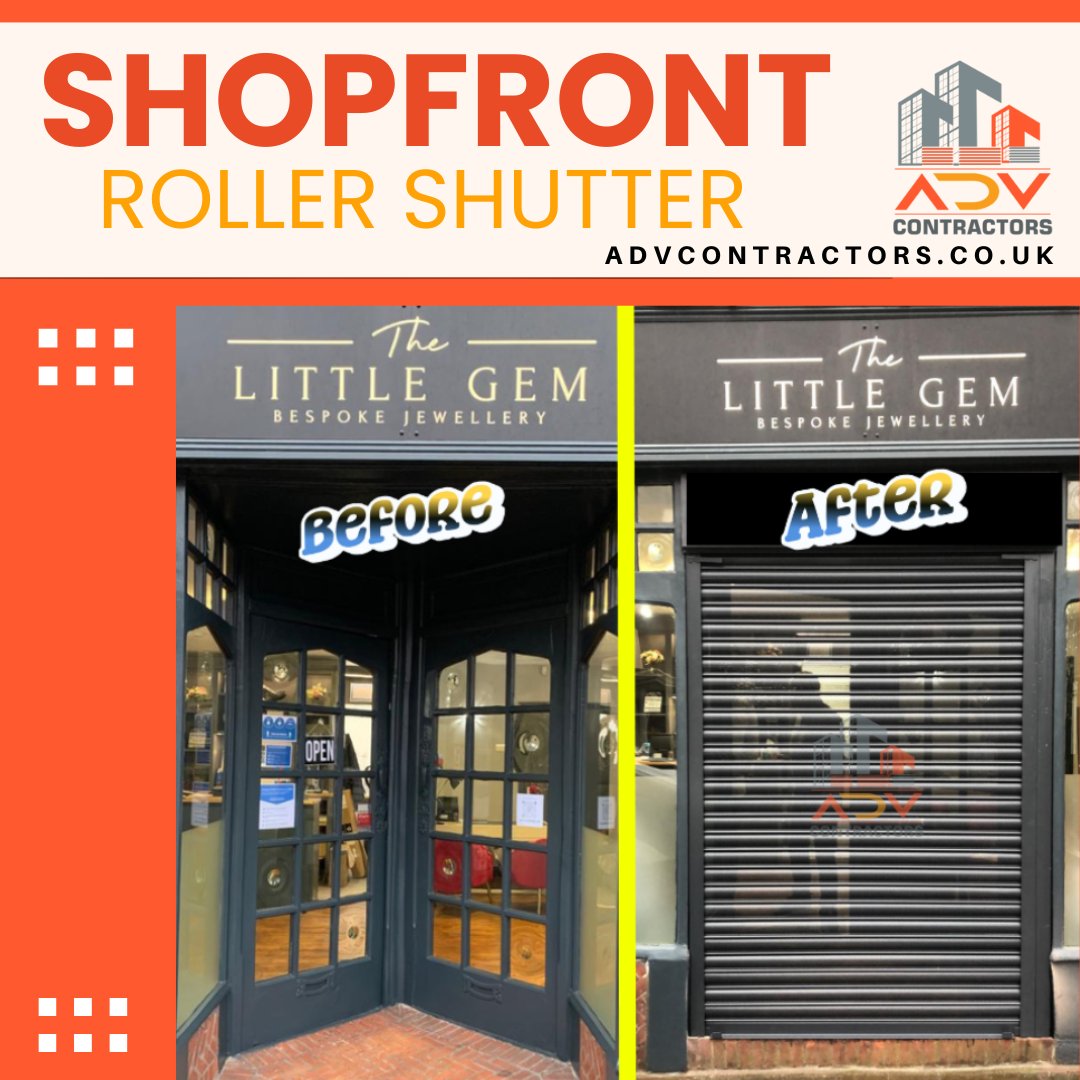 adv_contractors's tweet photo. 👉Secure your storefront in style with our Shopfront Roller Shutters! Durable, sleek & built for protection — perfect for any retail space. Get expert installation & 24/7 repair support!
#ShopfrontSecurity #RetailProtection #LondonShutters
👉Website: https://t.co/Zfsk5Py2r5 https://t.co/XBV61YGkIO