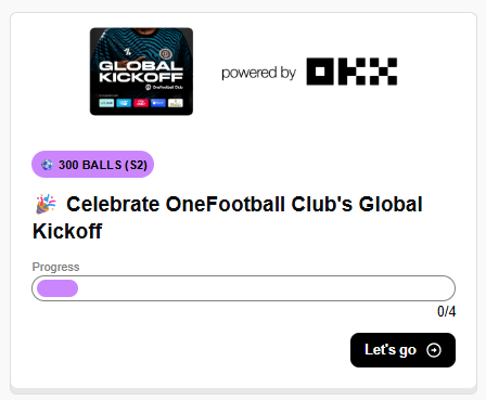 🎉 <a href="/ofc_the_club/">OneFootball Club</a> new airdrop task is live! 🪂

💸 Backed by Adidas, Animoca &amp; raised $307M+

Link: ofc.onefootball.com/s2?referral=fn…
👀 Just do basic tasks — Like, Retweet &amp; Follow
🎁 You’ll get 300 points 

Don't forget to do Daily Check-In
More points = more rewards 🪂

Don't miss it