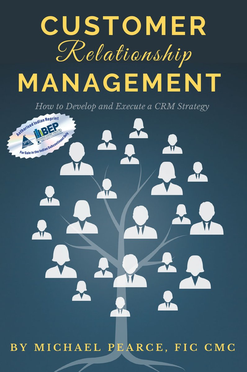 shroffpub's tweet photo. ⚡New Arrival !⚡ **Order now ** https://t.co/mYz4gCOmia
Customer Relationship Management
How to Develop and Execute a CRM Strategy by Michael Pearce FIC CMC with @businessexpertpress
#crm #customerrelationmanagement #crmstrategy #shroffpublishers https://t.co/pDYkJkbTio