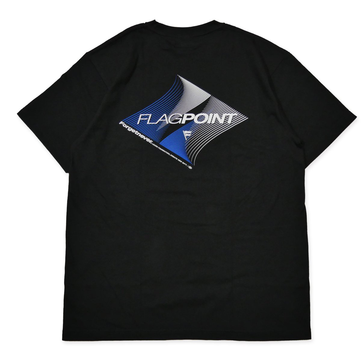 FlagPoint's tweet image. FLAG POINT 7周年を記念して、Tシャツがリニューアル🔥🔥

@forget_never_ とのスペシャルコラボ🔥

音と動きを感じさせる“F”のうねるようなグラフィック。
ストライプが躍動する、唯一無二のデザインが登場。

▼チェック
forget-never.com

#FLAGPOINT #FORGETNEVER