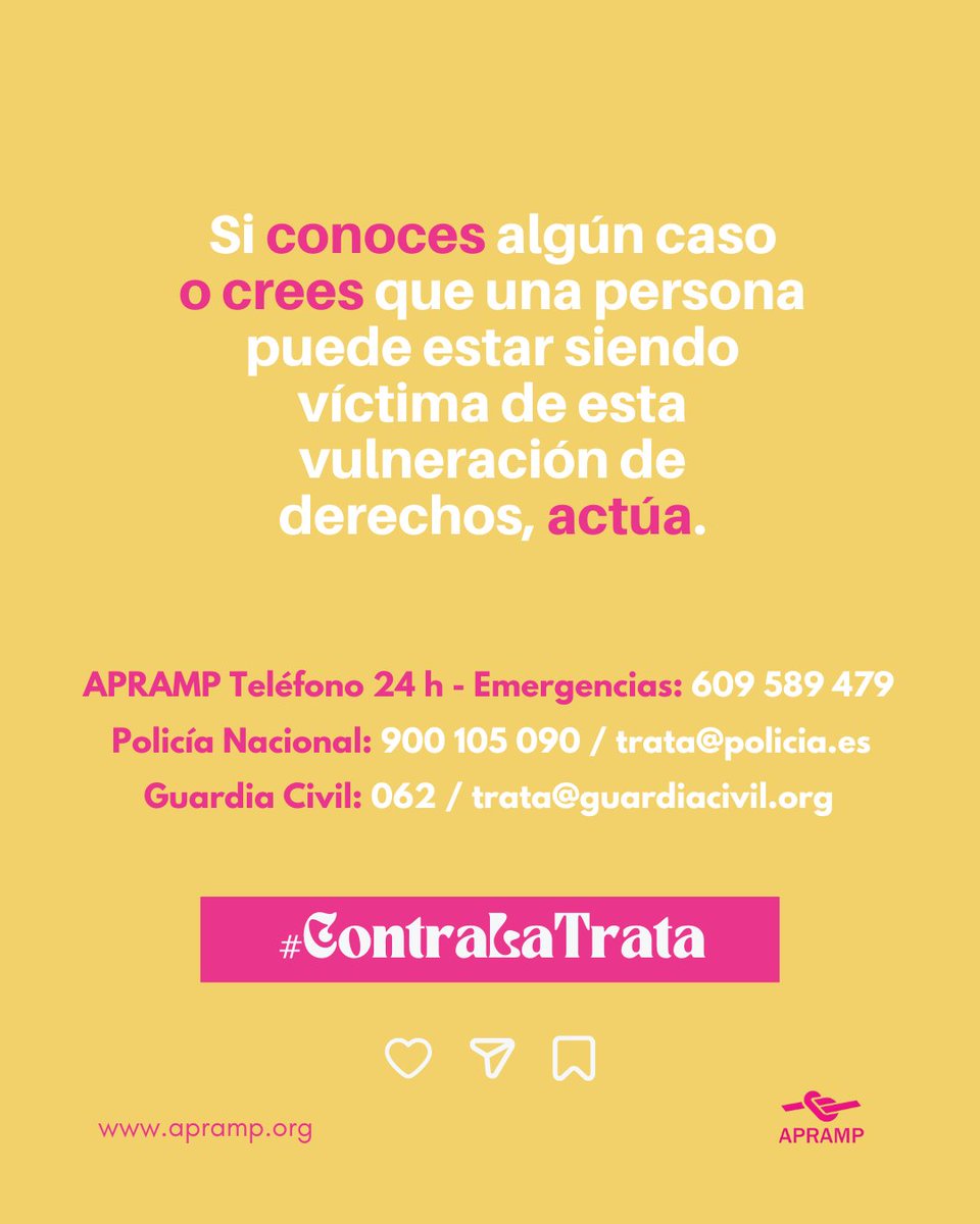 La <a href="/policia/">Policía Nacional</a> y <a href="/guardiacivil/">Guardia Civil</a> han desarticulado esta semana varias redes de #trata con fines de #explotaciónlaboral. ⚠️ Reconocer las señales es clave para prevenir la captación y erradicarla. Si sospechas, actúa #ContraLaTrata.

🗞️ vía <a href="/elconfidencial/">El Confidencial</a>: f.mtr.cool/cikmehdptb