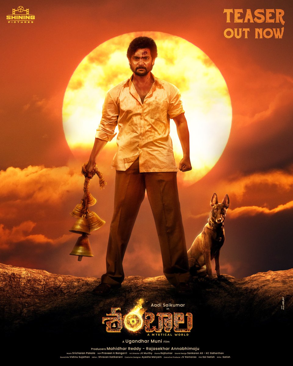 Maduri Mattaiah Naidu (@madurimadhu1) on Twitter photo Teaser of <a href="/iamaadisaikumar/">Aadi Saikumar</a> #Shambhala looking very gripping..watch it
youtu.be/xpv2so856a0
Teaser of <a href="/iamaadisaikumar/">Aadi Saikumar</a> #Shambhala looking very gripping..watch it
youtu.be/xpv2so856a0
