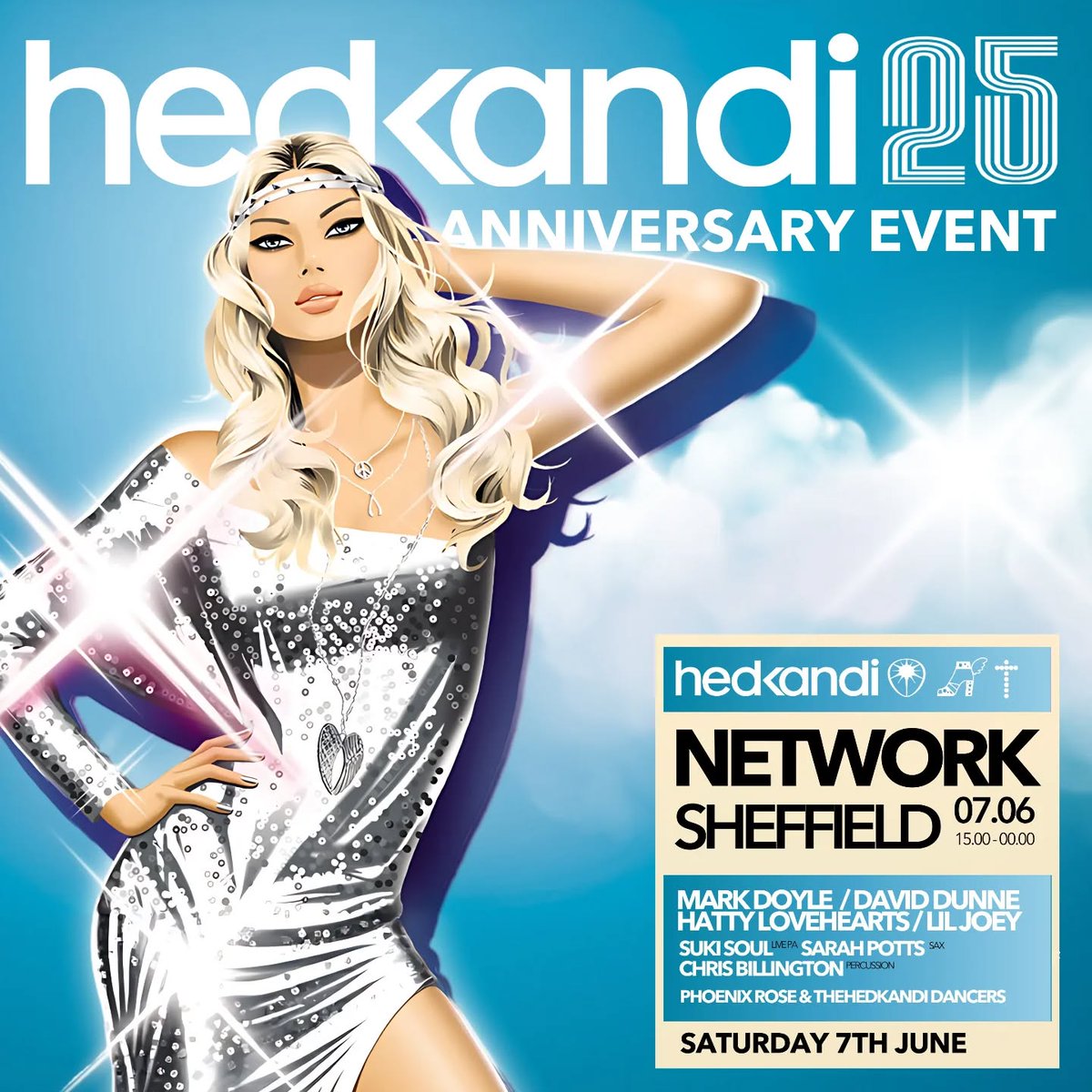 Today all roads lead to Sheffield as we relive those amazing nights @ Bed &amp; Gatecrasher. Get ready to be lifted to disco heaven  @ Network in Sheffield.
We will see you later today, and we really can't wait.