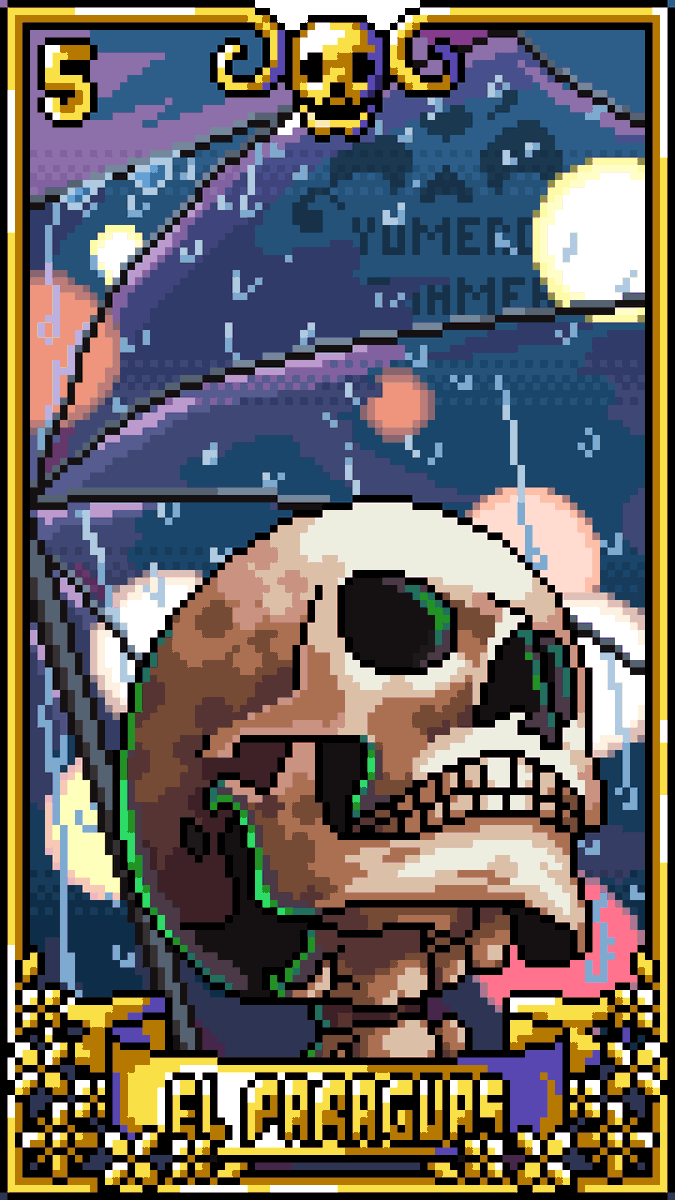 El paraguas
#PixelArt #Loteria