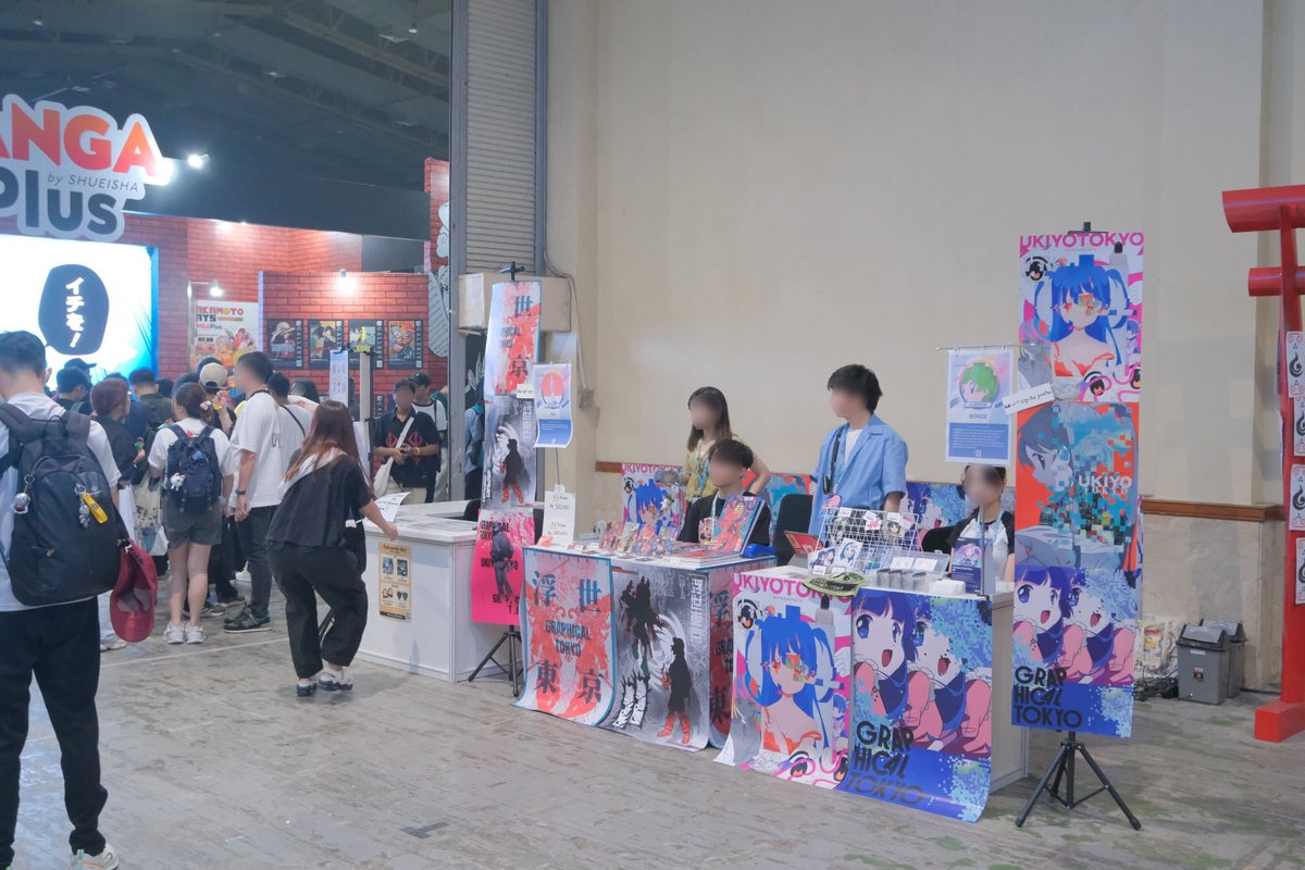 📣#AnimeFestivalAsia Indonesia 2025
インドネシアにて開催中🇮🇩✨

2日目も、絵師展ブースにて出展中🎨
初日に続き、たくさんの方にご来場いただいています！
現地でもクリエイターの作品が大好評です👏

<a href="/tamagosan1001/">Kou</a>
<a href="/mme_daigaku/">ももえ</a>
<a href="/animefestasia/">Anime Festival Asia (AFA)</a>
#AFAID25
