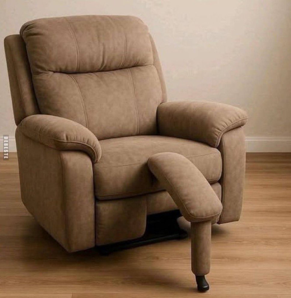 Wie gefällt euch mein neuer Sessel?