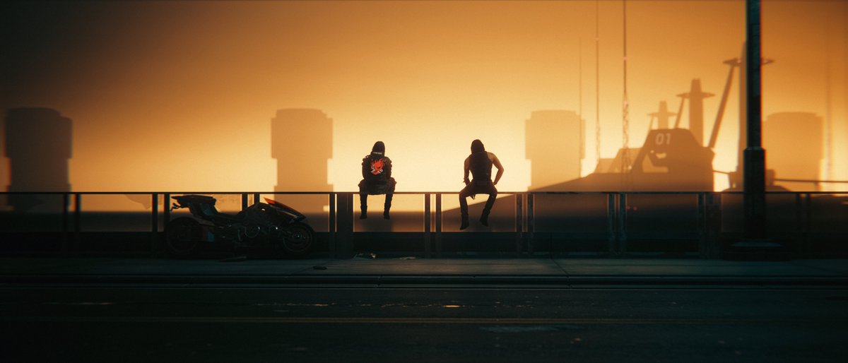 VickY___221B's tweet image. Sunset in the Night City.
#Cyberpunk2077 #FramedSC #VirtualPhotography