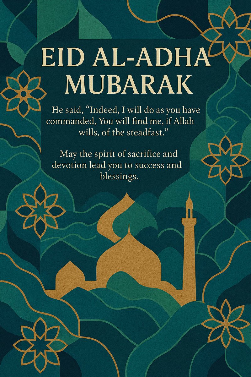 Eid Mubarak to everyone who is celebrating.

#FreePalestine