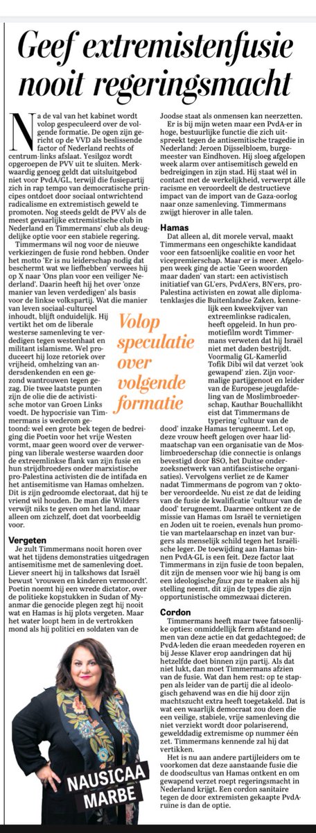 GJN 🗿 (@noormangj) on Twitter photo Het is en blijft bizar dat je maatschappelijk melaats wordt verklaard als je uit de kast komt als PVV'er. Maar stemmen op de destructieve, Nederland-verkwanselende, antisemieten knuffelende @GroenLinks / <a href="/PvdA/">Partij van de Arbeid</a> is prima. Echt, we zijn ons morele kompas volledig kwijt. Het is en blijft bizar dat je maatschappelijk melaats wordt verklaard als je uit de kast komt als PVV'er. Maar stemmen op de destructieve, Nederland-verkwanselende, antisemieten knuffelende @GroenLinks / <a href="/PvdA/">Partij van de Arbeid</a> is prima. Echt, we zijn ons morele kompas volledig kwijt.