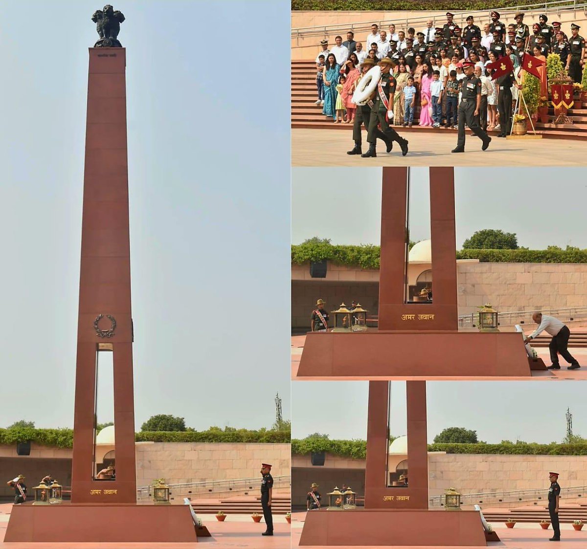 राष्ट्रीय समर स्मारक / NATIONAL WAR MEMORIAL tweet media