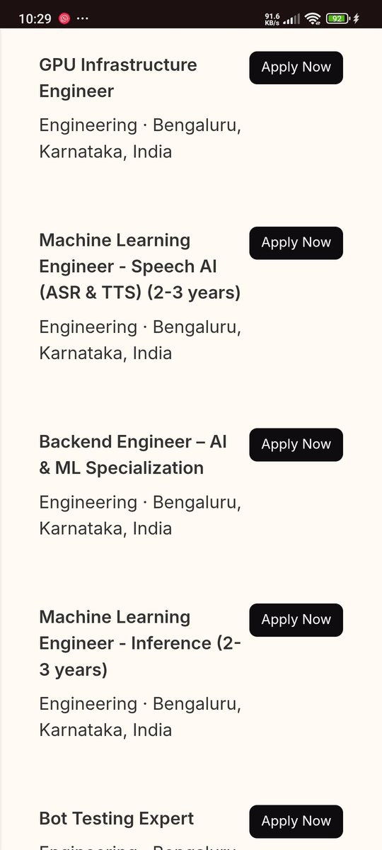 TheSuranaverse's tweet image. Opening for various roles! Looking for passionate eng to work on impactful challenges &amp;amp; shape the future of AI in India 🇮🇳

List of all open positions shared below 👇 

Interested folks can drop in your CV along with the role name interested.

#hiring #developers