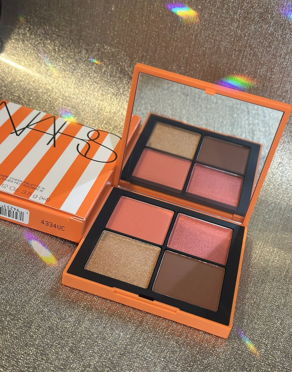 コスメ購入品 #NARS ホットエスケープ チークパレット Ⅲ チーク