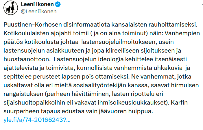 neurokirjo's tweet photo. #LapsenOikeudet #perheet #demonisointi
#ajojahti #hatkassa #lastensuojelu https://t.co/poSApQcNIN
