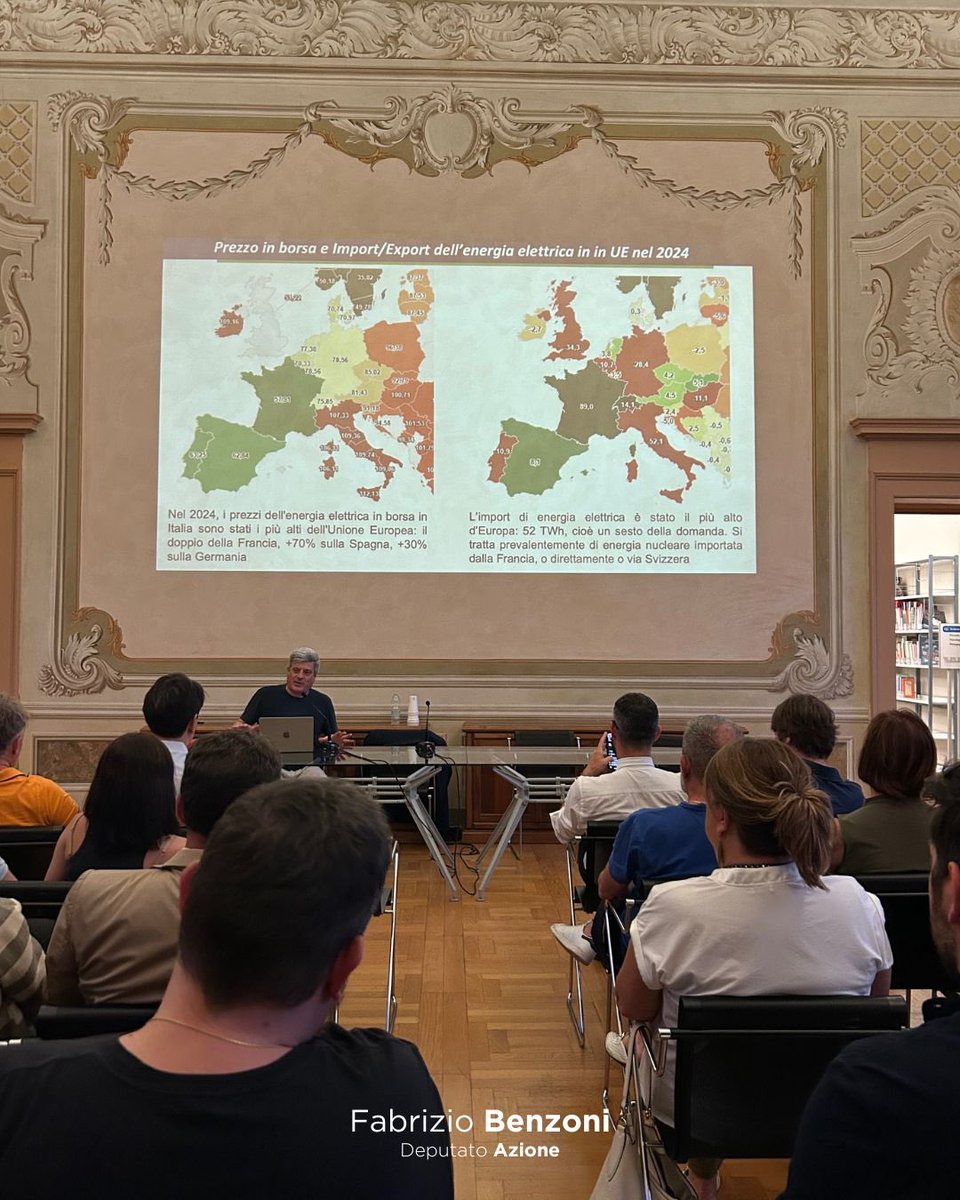 Fabrizio Benzoni (@fabriziobenzoni) on Twitter photo Il prof <a href="/GiZollino/">Giuseppe Zollino</a> è l’unica persona al mondo capace di dover obbligare le persone a lasciarlo andare a prendere il treno, il venerdì sera. Due ore intense di discussione sul #nucleare e la politica energetica del Paese.
Alla fine una domanda: “Ma se è così, perchè non Il prof <a href="/GiZollino/">Giuseppe Zollino</a> è l’unica persona al mondo capace di dover obbligare le persone a lasciarlo andare a prendere il treno, il venerdì sera. Due ore intense di discussione sul #nucleare e la politica energetica del Paese.
Alla fine una domanda: “Ma se è così, perchè non