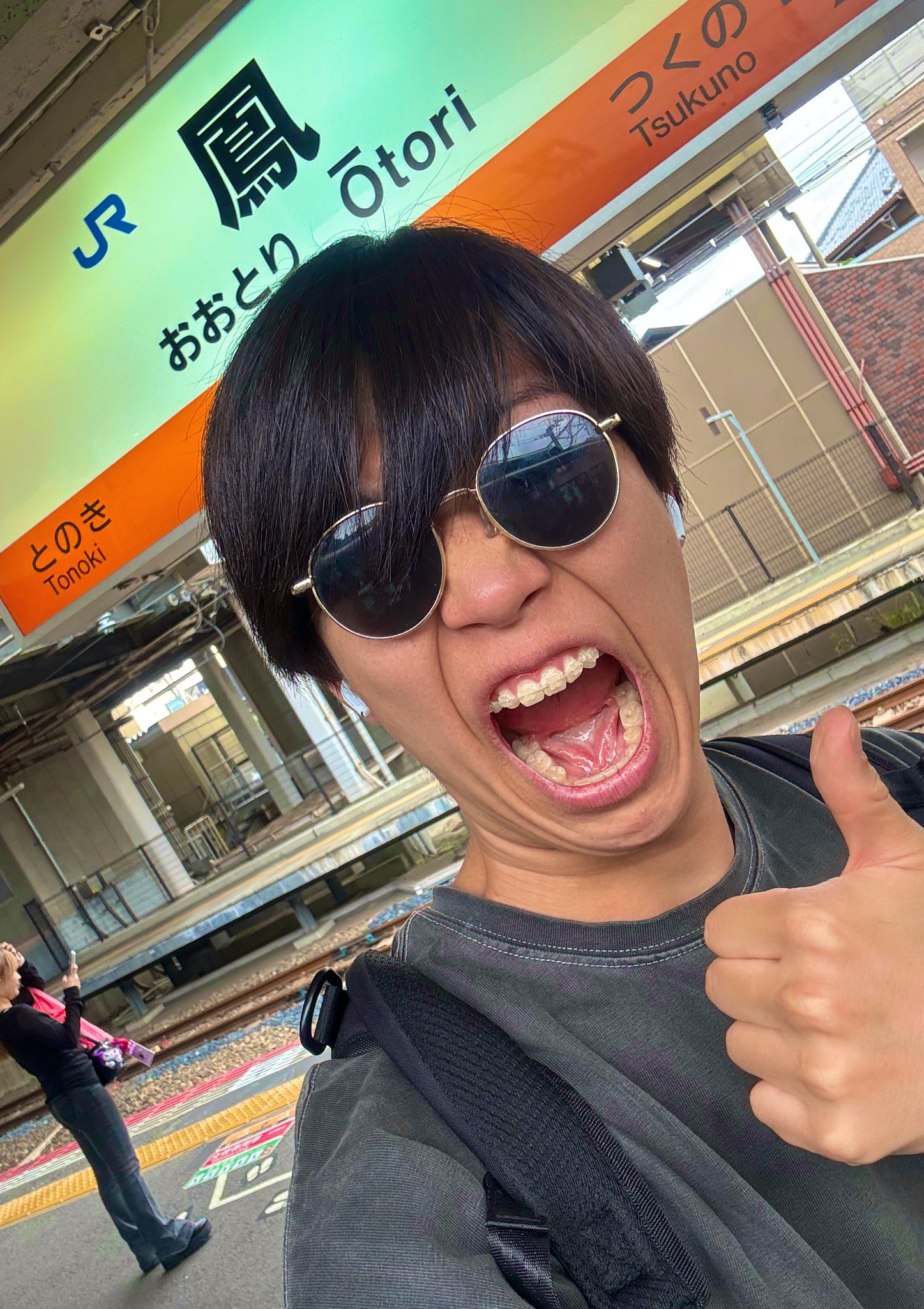 和柄 七分袖カットソー ＜歌舞伎/浅縹＞ | 京友禅アロハシャツ