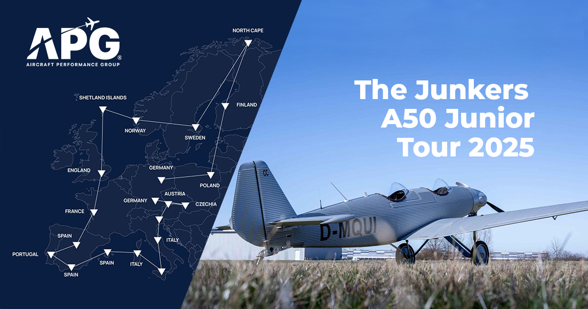 APG_Aviation's tweet photo. The Junkers A50 Junior Tour 2025 is officially underway, bringing timeless design and craftsmanship to skies across Europe. We’re thrilled to support the Junkers team as they showcase this iconic aircraft on a remarkable journey. https://t.co/1BVhGKn5Wo
