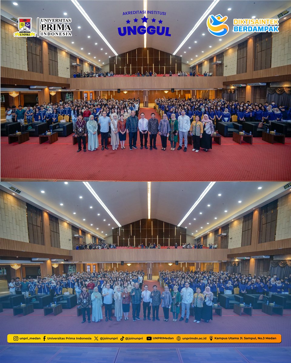 joinunpri's tweet photo. Pilih kampus terbaik untuk langkah maju menuju masa depan!
Because UNPRI THE BEST CHOICE! ✨🎉

#unprimedan
#unpriisthebestchoice
#unpriunggul
#akreditasiunggul
#joinunpri
#kuliahitupenting
#unpriyourfuturecampus
#iamunpri
#kampusunggul
#kampusmedan
#kampusmerdeka https://t.co/E2gR31lUCs