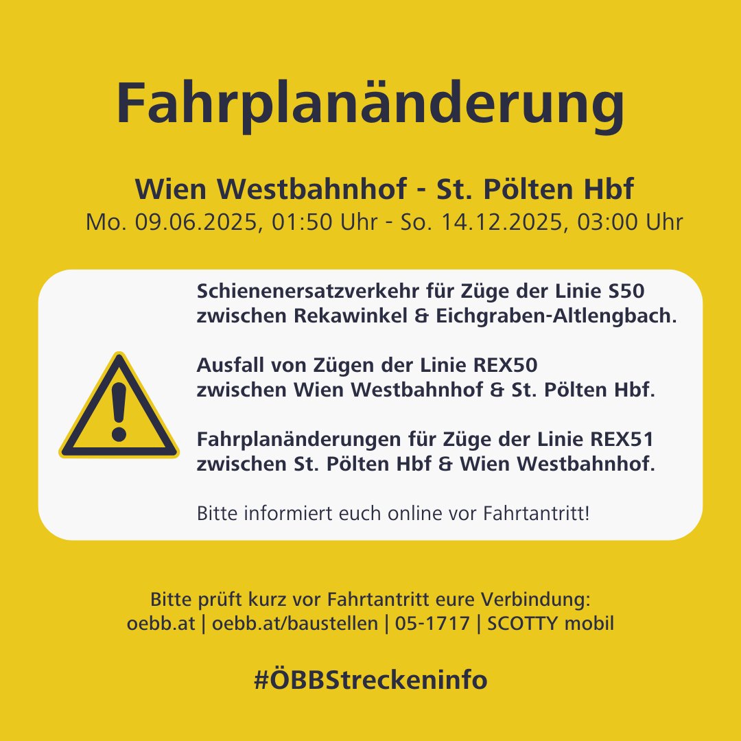 Ein gelbes Schild mit schwarzer Schrift und weißem Text.