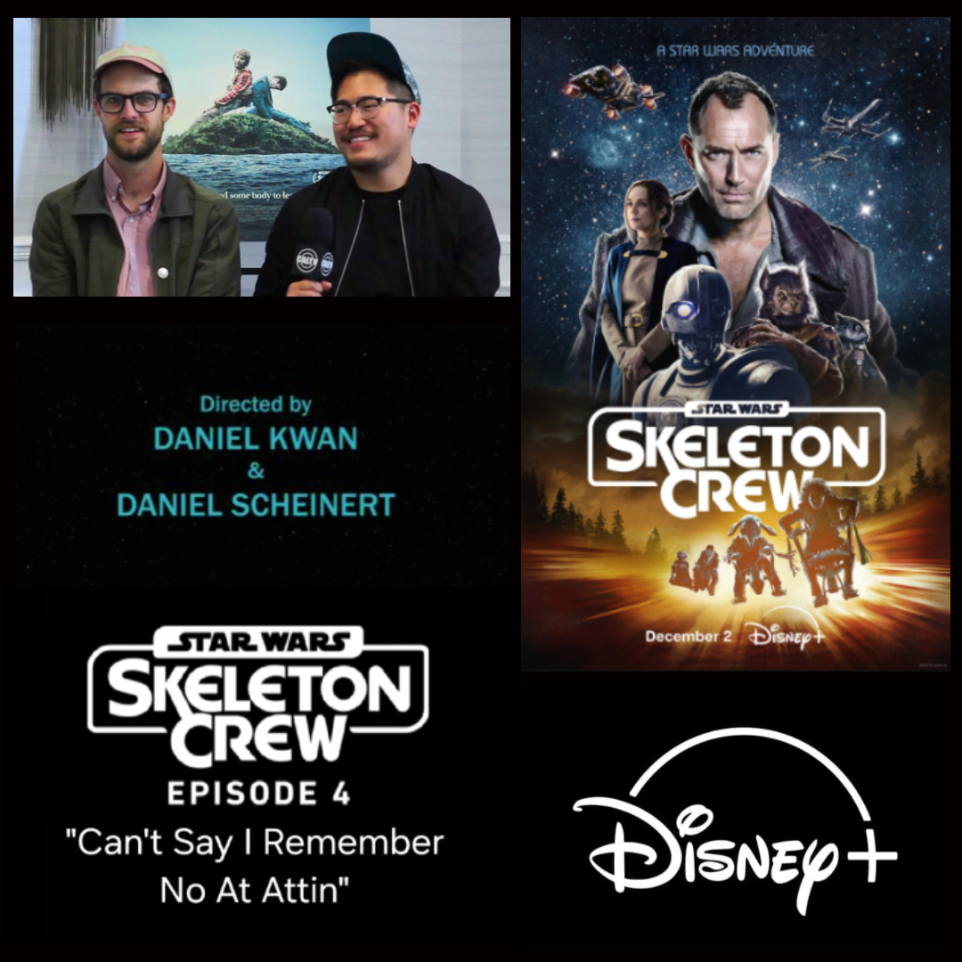 MrSamuelAllen's tweet image. Happy Birthday to #DanielScheinert, he co-directed Episode 4 "Can't Say I Remember No At Attin" in Disney+ series #StarWarsSkeletonCrew.