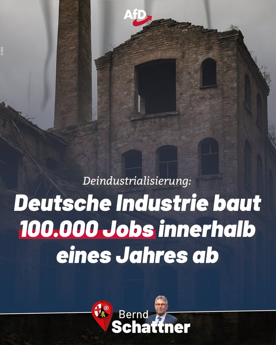Innerhalb eines Jahres hat die deutsche Industrie 100.000 Arbeitsplätze gestrichen – fast die Hälfte davon allein in der Autoindustrie. Und es könnte noch schlimmer kommen: Weitere 70.000 Jobs könnten bis Ende 2025 wegfallen, so eine aktuelle Analyse der Wirtschaftsprüfungs- und