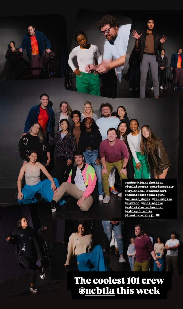 So much fun this week playing <a href="/ucbtla/">UCB Theatre LA</a>!!
I've had a great time, these new friends are so incredibly talented!!

#improv #actor #ucb

instagram.com/stories/aaronm…