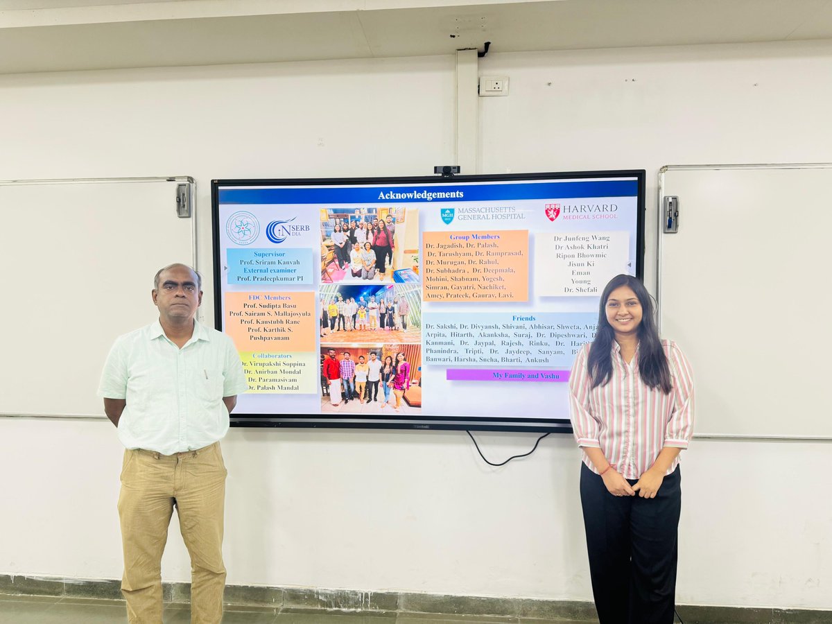 Chemistry IITGN (@chemistryiitgn) on Twitter photo Congratulations to Dr. Deeksha Rajput for successfully completing the Ph.D. defense in the Department of Chemistry IITGN under the supervision of Prof. <a href="/sriram_kanvah/">Sriram Kanvah (శ్రీరామ్ కణ్వ గుండిమెడ)</a> at IIT Gandhinagar. Congratulations to Dr. Deeksha Rajput for successfully completing the Ph.D. defense in the Department of Chemistry IITGN under the supervision of Prof. <a href="/sriram_kanvah/">Sriram Kanvah (శ్రీరామ్ కణ్వ గుండిమెడ)</a> at IIT Gandhinagar.