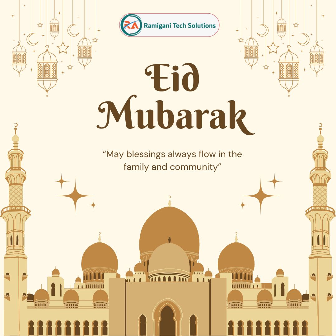 RamiganiTe99276's tweet image. 🌙 Eid Mubarak from all of us at **Ramigani Tech Solutions**!
May peace, joy, and countless blessings flow through your home and heart today and always. 🤍🕌
\#EidMubarak #Eid2025 #RamiganiTechSolutions #EidVibes #PeaceAndBlessings